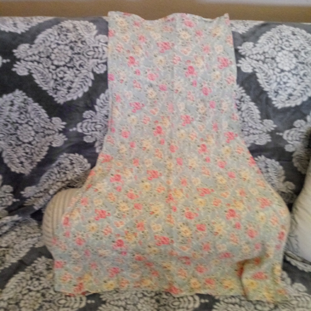 Full Length Floral Skirt